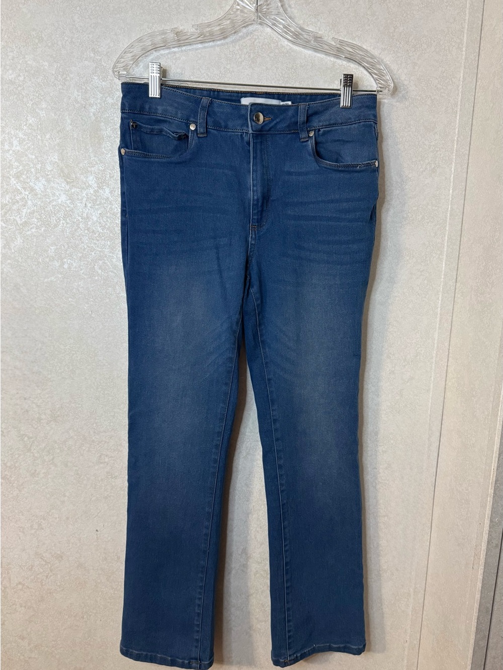 Tahari Straight-Leg Stretch Jeans